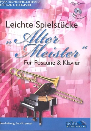 Leichte Spielstcke Alter Meister (+CD) fr Posaune und Klavier