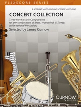 Concert Collection for 3-part flexible ensemble, piano and percussion ad lib percussion