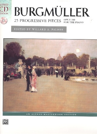 25 progressive etudes op.100 (+CD) for piano