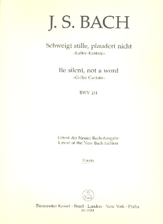 Schweiget stille plaudert nicht BWV211 Kantate Nr.211 BWV211 Flte