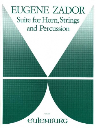 Suite fr Horn, Streicher und Percussion fr Horn und Klavier
