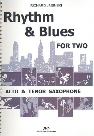 Rhythm & Blues for two: fr 2 Saxophone (AT) Spielpartitur