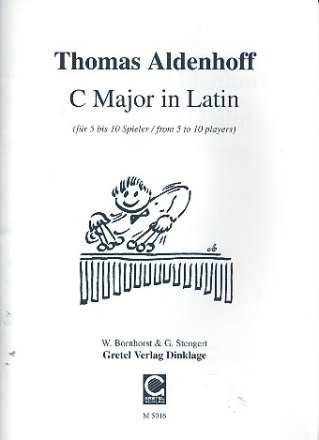 C Major in Latin fr 5-10 Percussionisten Partitur und Stimmen