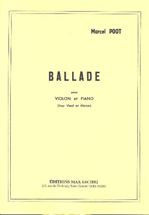 Ballade fr Violine und Klavier