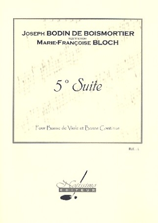 Suite no.5 pour basse de viol et bc