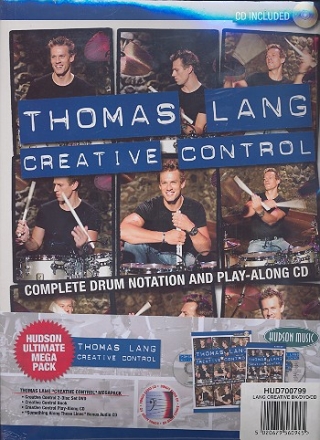 Creative Control (+CD +DVD) for drum set (dt/en)