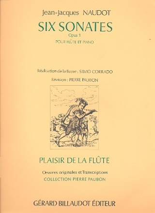 Six sonates op.1 pour flute et pianot