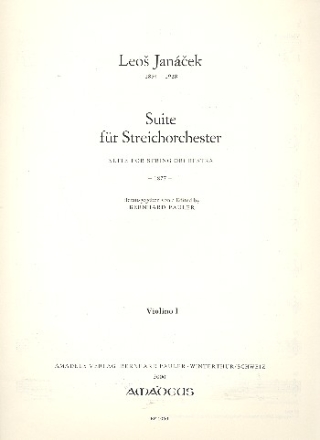 Suite fr Streichorchester Violine 1