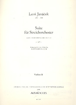 Suite  fr Streichorchester Violine 2