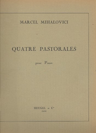 4 pastorales op.62 pour piano