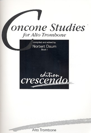 Studies vol.1 for alto trombone