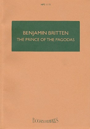 The Prince of the Pagodas op. 57 HPS 1115 fr Orchester Studienpartitur