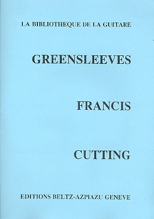 Greensleeves  fr Gitarre