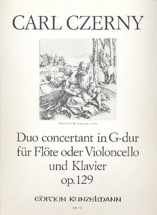 Duo concertant op.129 fr Flte (Violoncello) und Klavier
