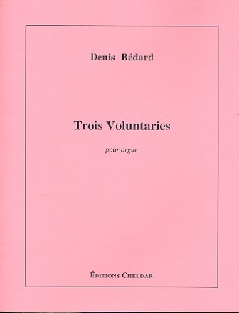 3 Voluntaries pour orgue