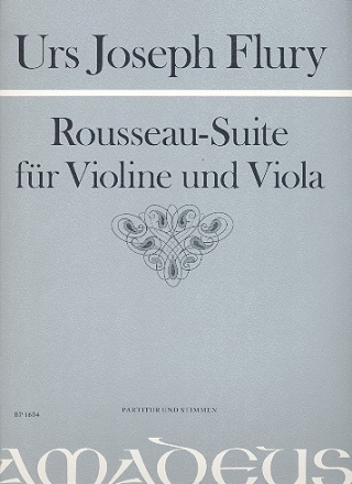 Rousseau-Suite fr Violine und Viola Partitur und Stimmen
