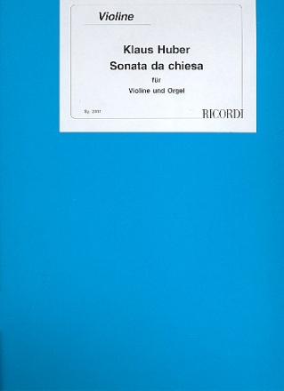 Sonata da chiesa fr Violine und Orgel