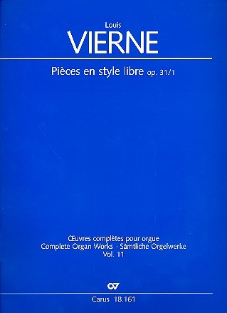 Pices en style libre op.31,1 fr Orgel