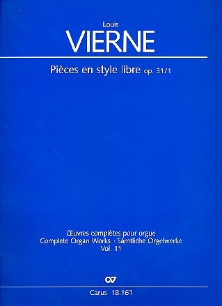 Pices en style libre op.31,1 fr Orgel
