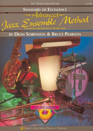 Advanced Jazz Ensemble Method (+CD): for tenor saxophone 1