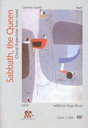 Sabbath, the Queen  for mixed chorus and instruments score