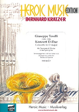 Konzert D-Dur fr Trompete und Streichorchester fr Piccolotrompete und Klavier