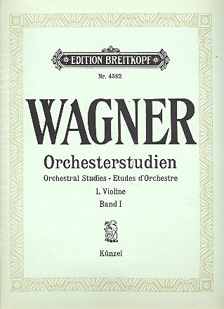 Orchesterstudien Band 1 fr Violine 1