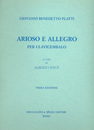 Arioso e allegro per clavicembalo
