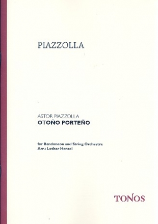 Otono Portena fr Bandoneon und Streichorchester Partitur