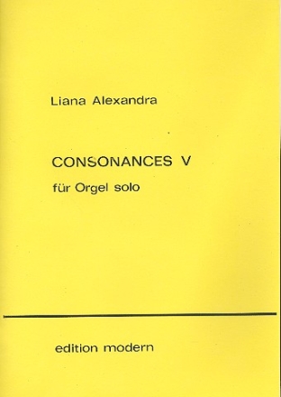 Consonances 5 fr Orgel