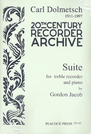 Suite for treble recorder (flute) and piano