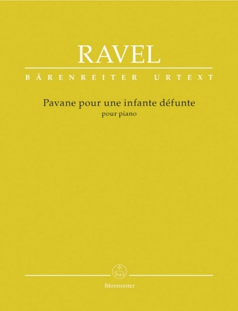 Pavane pour une infante dfunte fr Klavier