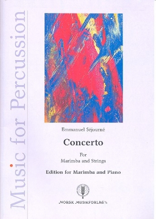 Concerto for marimba and strings for marimba and piano