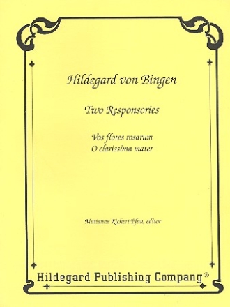 2 Responsories for mixed chorus score