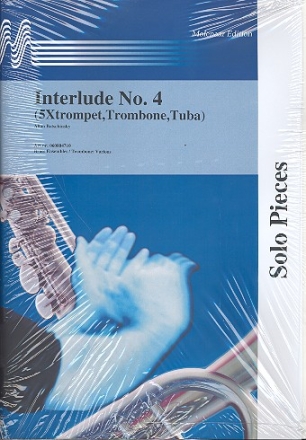Interlude no.4 fr 5 trumpets, trombone and tuba score and parts