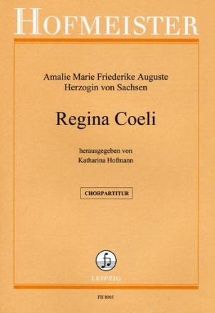 Regina Coeli fr gem Chor und Instrumente Chorpartitur