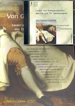 Von Goethe inspiriert (+CD) fr Gesang und Klavier