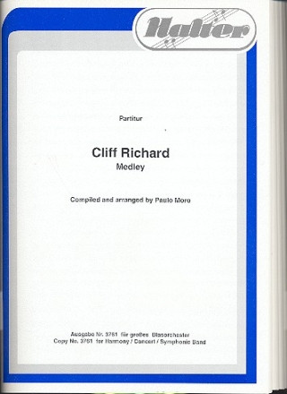 Cliff Richard Medley: fr Blasorchester