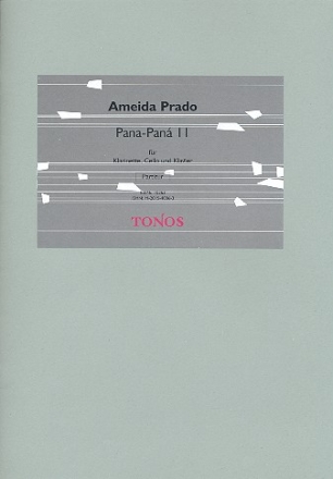 Pana-Pan Nr.2 fr Klarinette, Violoncello und Klavier Klavierpartitur