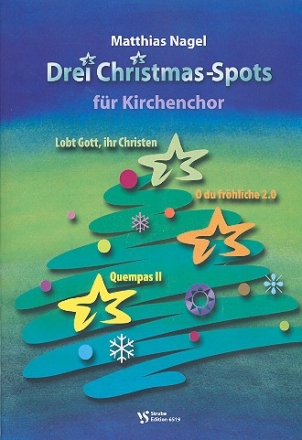 Drei Christmas-Spots fr gem Chor (Kirchenchor) und Klavier (Orgel) Partitur