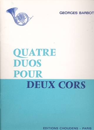 4 Duos pour 2 cors partition et parties