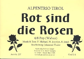 Rot sind die Rosen: fr Big Band Direktion und Stimmen