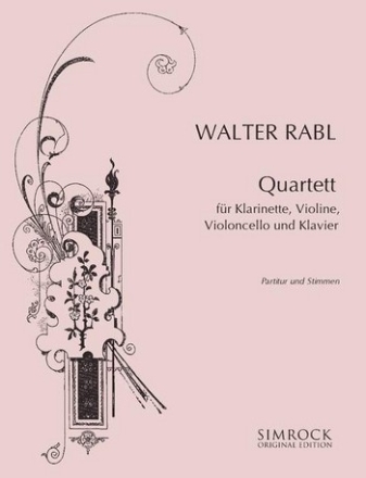 Quartett op.1 fr Klarinette, Violine, Violoncello und Klavier Stimmen (2008)