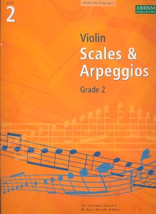 Scales and Arpeggios Grade 2 for violin