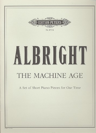 The Machine Age fr Klavier
