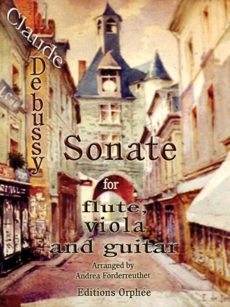 Sonate (+CD) fr Flte, Viola und Gitarre Partitur und Stimmen