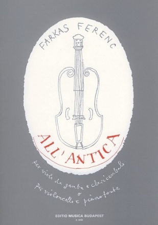 All'Antica per viola da gamba e clavicembalo (violoncello e pianoforte)