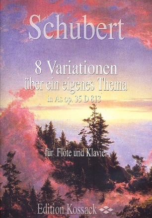 8 Variationen ber ein eigenes Thema As-Dur op.35 D813 fr Flte und Klavier