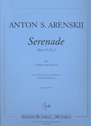 Serenade op.30,2 fr Violine und Klavier