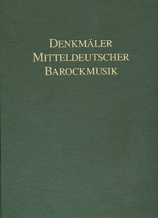 Ausgewhlte Motetten und geistliche Konzerte fr 2 bis 8 Stimmen oder Instrumente Partitur